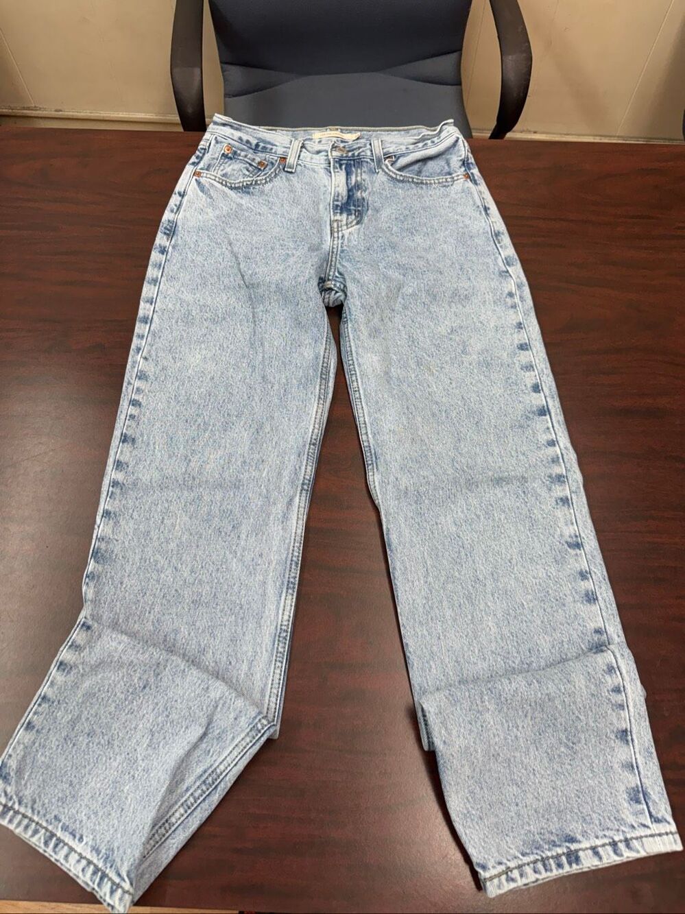 Levi’s Low Pro Straight Jeans Size 25